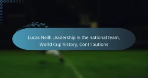 Read more about the article Lucas Neill: Leadership in the national team, World Cup history, Contributions